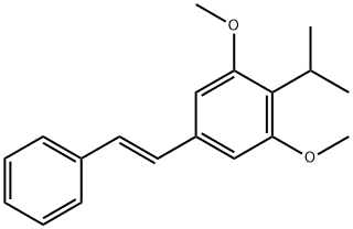 (E)-3,5-二甲氧基-4-異丙基二苯乙烯